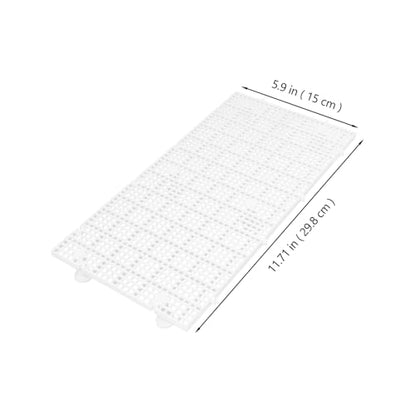 BESPORTBLE 1set Fish Tank Isolation Board Aquarium Divider for Fish Breeding Species Separation Water Circulation Mesh Panel Support Posts