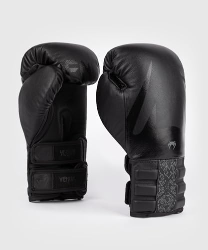 Venum Reverso Boxing Gloves - color: Black/Black, size: 16oz
