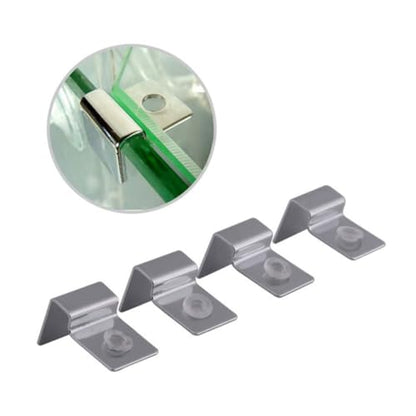 Yardwe Stainless Steel Support Bracket Fish Tank Cover Holder 8pcs Set Aquarium Rack Stand