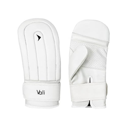 Vali Nista Boxing Speed Old School Bag Gloves - color: White, size: Small-Medium