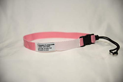 with Sock Snare, Premium Pink Laundering Strap, Package of 2 - color: Pink, size: 2 Straps