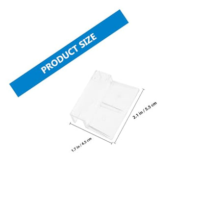 Garneck 4pcs Fish Tank Lid Supports Sturdy Acrylic Cover Racks for Aquarium Heat Preservation Easy to Install for Open Tanks