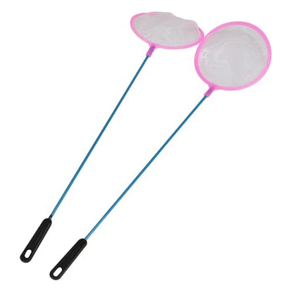Aquarium Fish Net Super Dense Brine Shrimp Sieve Fish Net Sieve Plastic Aquarium Fish Net (Random Color) 5PCS