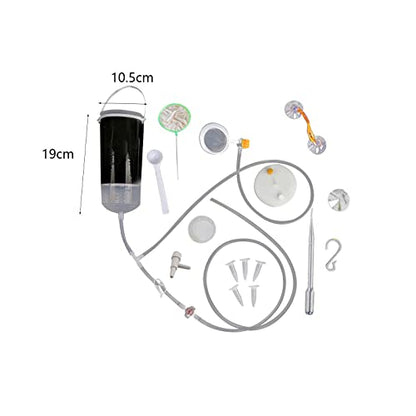 Brine Shrimp,Easy Cleaning, Practical, Live Artemia Cysts, Hatchery Kit, Artemia Hatchery Brine Shrimp Eggs, Hatchery Kit for Hatching, Multi, Large - size: Large