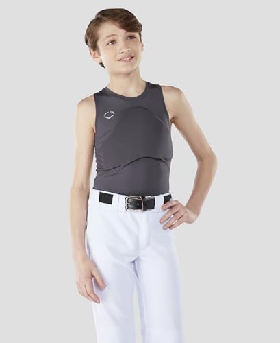 EvoShield Boys Sleeveless Chest Guard Shirts - size: Small