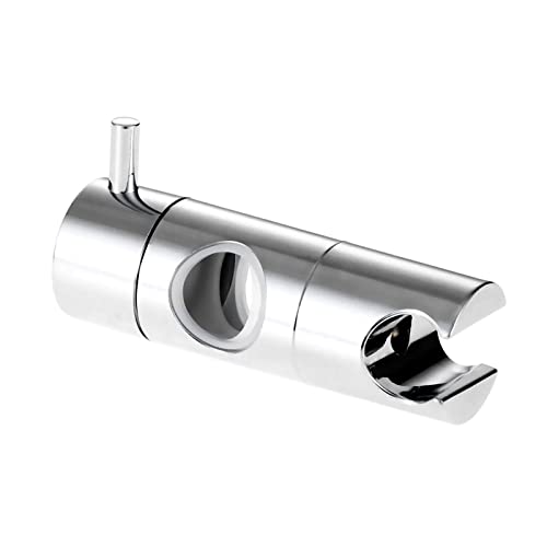 XTYPE Hand Held Shower Head Holder for 22mm 25mm Tube Shower Rail Bracket Slider Bar Adjustable Sprayer Holder Shower Rod Replacement