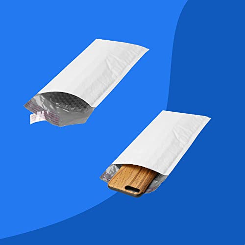 The Boxery 10.5x16" #5 Poly Bubble Mailers 100 Pack, Padded Envelopes, Self Seal, Waterproof Shipping Bags for Shipping & Packaging - size: #5 10.5x16'' (100)