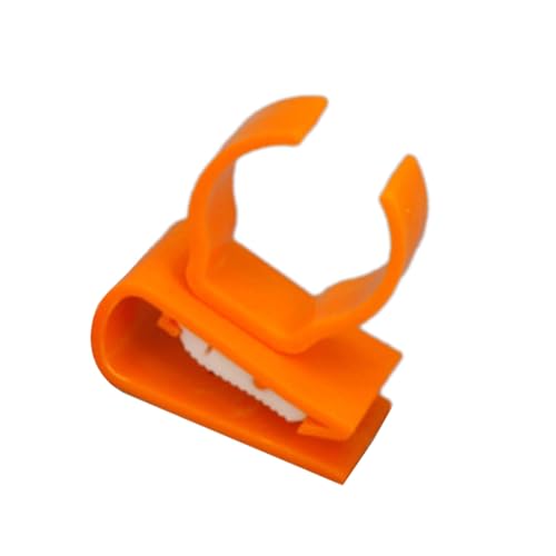 Adjustable Plastic Clamp Clip on Fastener for Aquarium Lights Tube Office Cables Bathroom Light Organization