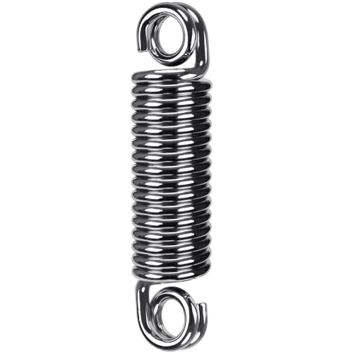SELEWARE Heavy Duty Heavy Bag Spring for Punching Bags up to 300 lbs - color: Silver-1 Pcs Straight Spring Only