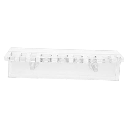 POPETPOP Aquarium Tool Rack Glass Holder Compact Storage Rack Garden Tool Organizer for Tank Maintenance