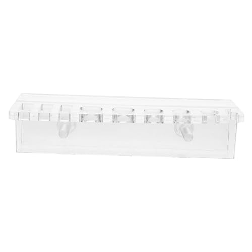 POPETPOP Aquarium Tool Rack Glass Holder Compact Storage Rack Garden Tool Organizer for Tank Maintenance