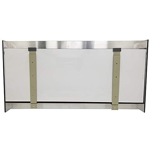 AA-Skyline-BGOLD 2.0 Wall Mounted Aquarium Brushed Gold