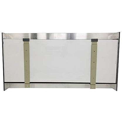 AA-Skyline-BGOLD 2.0 Wall Mounted Aquarium Brushed Gold
