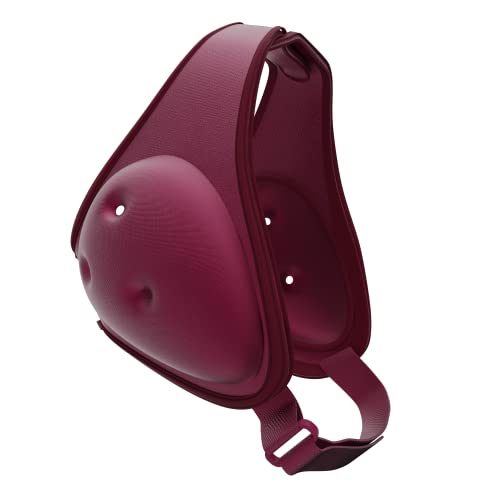 Snapdown Wrestling Headgear, Soft Adjustable Ear Guard for Adults and Youth, MMA and BJJ, One Size - color: Maroon