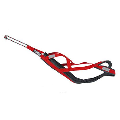 Neewa Pro Sled Dog Harness (Red, Large) - size: Large (Neck 18 Chest 32 Back 21)