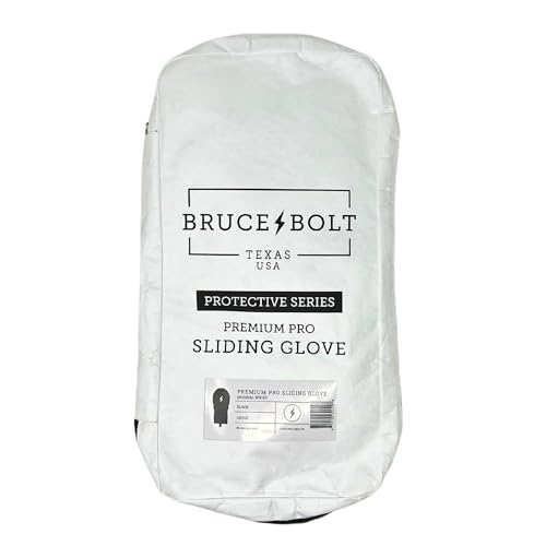 BRUCE BOLT Original Series Sliding Mitt - color: Black, size: Adult