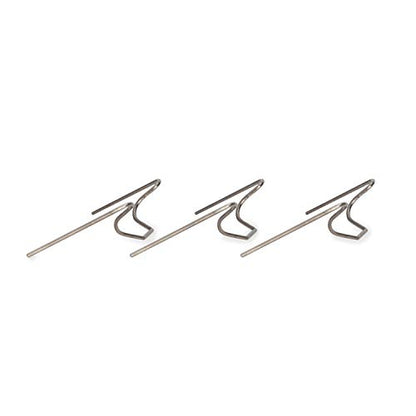Greenhouse Glazing Clips, Pack of 50 Stainless Steel W Type Clip Leaf Spring Clips, Aluminium Greenhouse Care, House Twin-Hall Web Sheets - size: 50Pcs