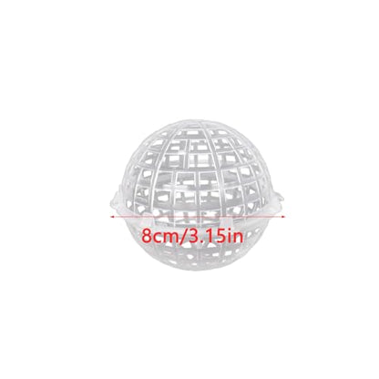 10 Pack Aquarium Moss Ball Holder Aquatic Plants Holder Habitat Floating Ball for Fish Tank Freshwater Aquarium Plant Decor Alternanthera Lilacina Amazon Sword Echinodorus Bleheri Java Fern
