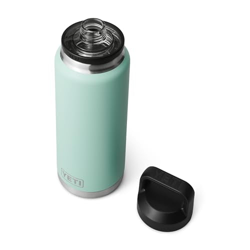 YETI Rambler 36 oz Bottle, Vacuum Insulated, Leakproof, Stainless Steel with Chug Cap - color: Seafoam