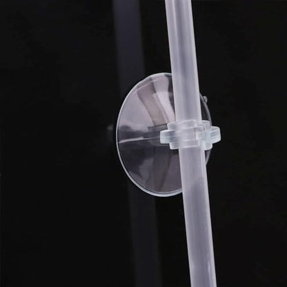 Transparent Aquarium Suction Cup Holders, 10 Pack, for Fish Tank Tubing, Pumps and Filters