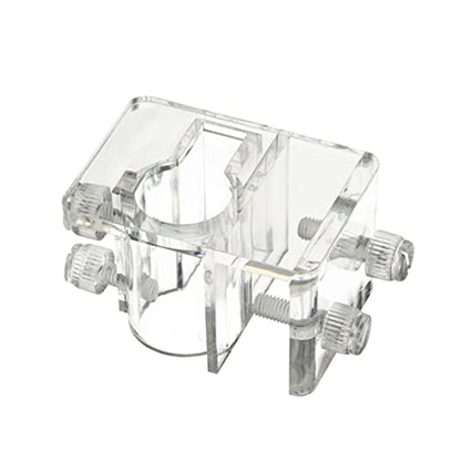 Angoily 2pcs Aquarium Water Clamp Fixed Clip for Water Pipe Acrylic Holder (Size s Suitable for 5-20mm)