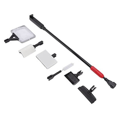 ZJchao Aquarium Cleaning Tools, 6 in 1 Fish Box Cleaning Kit Aquarium Cleaner Glass Cleaner Adjustable Long Handle Fish Box Brush Set for Saltwater Freshwater