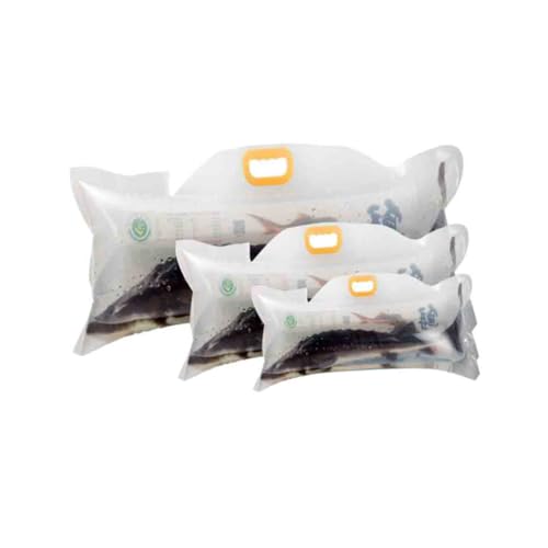 IMIKEYA 4pcs Live Fish Bags Oxygen Filling Packing Pouch for Seafood Transport Seafood Carry Bags for Pet Stores and Fish Farms Random Handle Color
