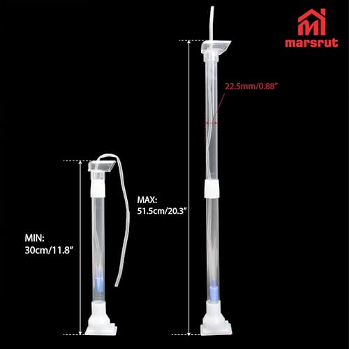 5pcs Under Gravel Filter Aquarium Uplift Tube, Undergravel Bottom Filters for Fish Tanks Water Cleaner Small Board Air Clean System Freshwater Saltwater, Clear Tubing Accessory Kit