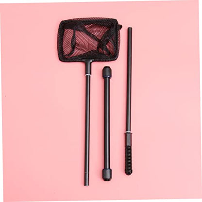 Garneck Extendable Fish Net for Fish Tank and Aquarium - 394 Inch Long Handle Small Fish Net - Ideal for Easy Catching and Handling of Fish in Tanks and Aquariums