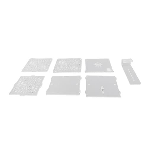 Acrylic Transparent Fish Tank Isolation Box, Aquarium Breeding Incubator Holder with Adjustable Height and Suction Cup Mount for Freshwater Saltwater Tanks (10CM*10CM*10CM) - size: 10CM*10CM*10CM