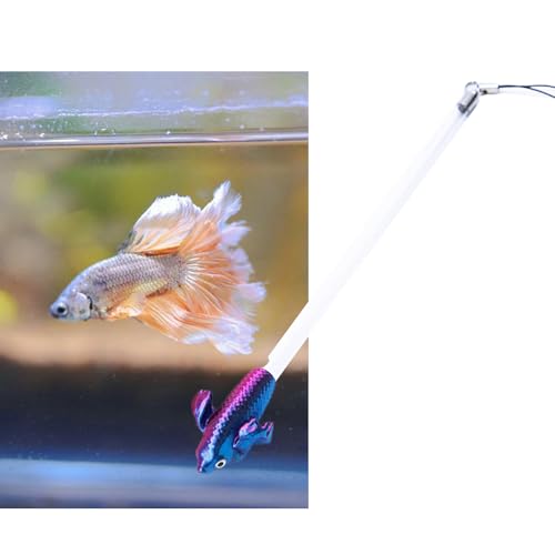 3D Print Fish Training Wand for Bettas Starter Bettas Kits Tail Training Stick Aquariums Fish Engaging Wand Training Tool