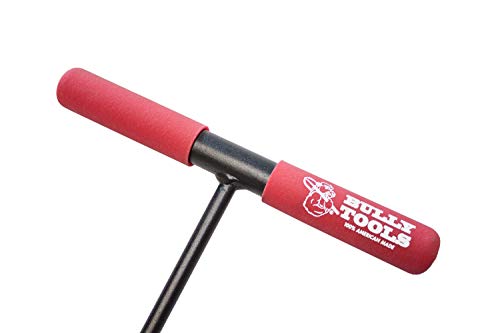 Soil Probe Rod - 36-inch Steel with T-Style Handle, Durable Soil Sampling Tool, Septic Tank Locator, Underground Utility Locator, Soil Core Sampling Tool, Outdoor Use - 100% Made in USA