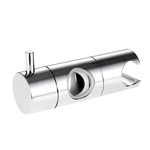 XTYPE Hand Held Shower Head Holder for 22mm 25mm Tube Shower Rail Bracket Slider Bar Adjustable Sprayer Holder Shower Rod Replacement