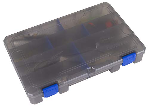 Flambeau Outdoors Zerust MAX 4007ZM Tuff Tainer - 24 Compartments and 12 Removable Dividers - 11" L x 7.25" W x 1.75" D - Fishing and Tackle Storage Utility Box - size: 4007ZM - 11" x 7.25" x 1.75"
