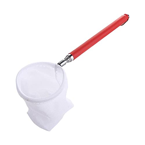 Catch Net Retractable Aquarium Fish Net, Long Handle Fish Tank Net, Fish Tank Cleaning Catching Net, Fish Scoop Aquarium Supplies - size: round