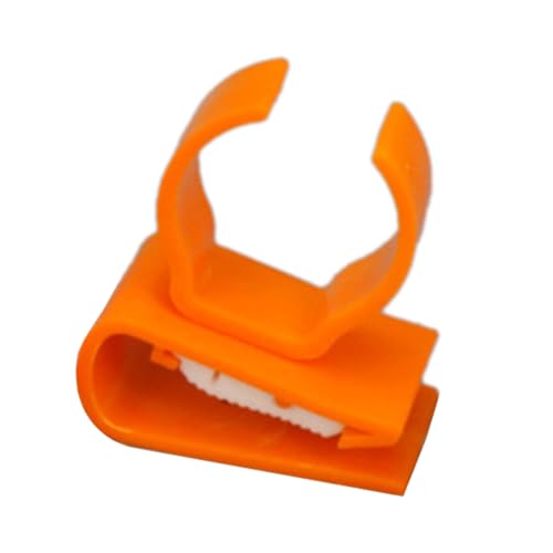 Adjustable Plastic Clamp Clip on Fastener for Aquarium Lights Tube Office Cables Bathroom Light Organization