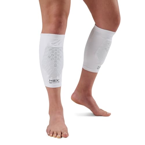 McDavid HEX Viz Knee / Elbow Pad Pair White/Grey M - color: NEW White, size: Medium