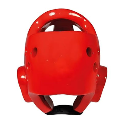 Youth & Adults Taekwondo Karate Headgear MMA Martial Arts Helmet, Soft Head Gear for Martial Art Grappling Muay Thai Kickboxing Taekwondo - color: RED, size: X-Large