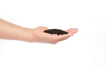 THRIVA Natural Soil Substrate for Natural Planted Aquarium, Plant or Shrimp Stratum, Clay Gravel and Stable Porous Substrate for Freshwater Aquarium, Rainforest Black 5L(10lbs),Medium Size - size: M-3mm-5L