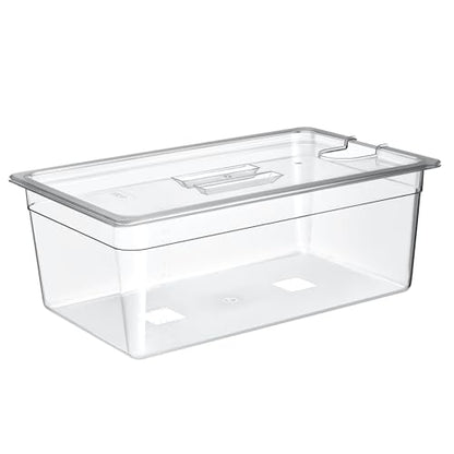 Sous Vide Container 26 Quart With Lid,BPA Free Complete Accessories For Anova and Most Sous Vide Cookers,Anova Container Kit - color: Large Sous Vide Container-without accessories