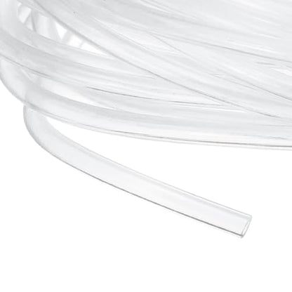 uxcell Clear PVC Tubing, 1mm ID x 1.6mm OD - 15ft PVC Tube Lightweight Vinyl Hose, Transparent Flexible Plastic Water Tubing for Air Oil Water Transfer Aquarium Irrigation - size: 1mm ID x 1.6mm OD