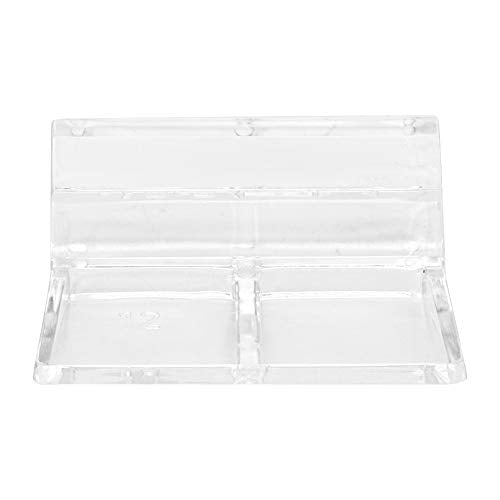 20Pcs Aquarium Glass Cover Holder Clip, Clear Acrylic Support Holder, Aquarium Lid Clips Clamps, High transparency Aquarium (12mm)