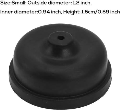 10Pcs Aquarium Diaphragm Air Pump Accessories EPDM Rubber Oxygen Pump Replacement Parts for Aquarium Fishing Oxygen Pump, Pumps and Filters