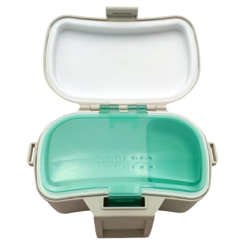 Fishing Bait Container,Waist Lure Box - Bait Storage | for Boat Kayak Camping Shrimp Aquarium Sports Outdoors Saltwater Freshwater
