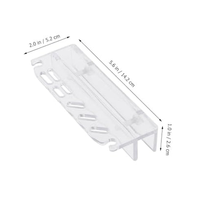 SUPVOX Acrylic Holder Rack for Aquatic Plants Aquarium Tool Storage Air Pump Aquarium Accessory