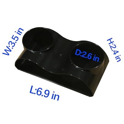 YQN® Underground Tunnels in Aquariums, Caves Hiding Fish Tanks, Ornamental Fish Under Gravel in Fish Tanks, benthic Fish in Streams, Small Fish, Shrimp, and Crabs Hiding in Double-Hole Caves