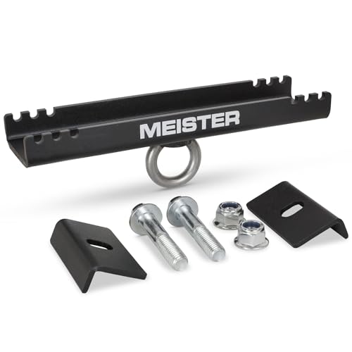 Meister Beam Clamp Hanger Mount for Heavy Bags & Overhead Gear | Commercial-grade low-profile ceiling mount for I-Beams & H-Beams. For boxing punching bags, suspension straps & more - style: Beam Neck Width: 9.5" - 14.0" (24-35cm)