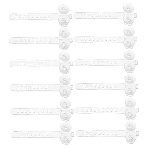 50pcs Aquarium Suction Cups with Cable Straps for Secure Attachment of Air Hose and Filter Tubes in Fish Tanks, Sturdy Plastic Hose Holders Compatible with Aquarium Planters