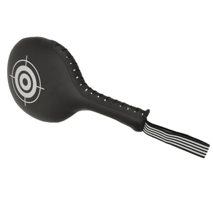 Boxing Target Paddle Kickboxing Hitting Target Pad Martial Arts Training Equipment Taekwondo Karate Kickboxing for Martial Arts Training (Black)