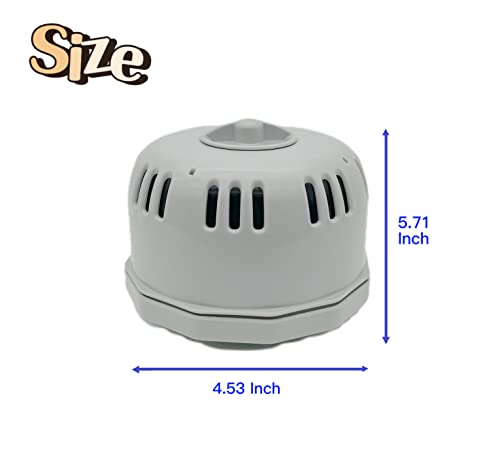 P6653 P05343 Hot Tub Filter Cartridge Holder Replacement, Fits Filter VI, Inflatable Spa Filter Housing Cover & Base Assembly, Compatible Replacement Parts, No Filter Included